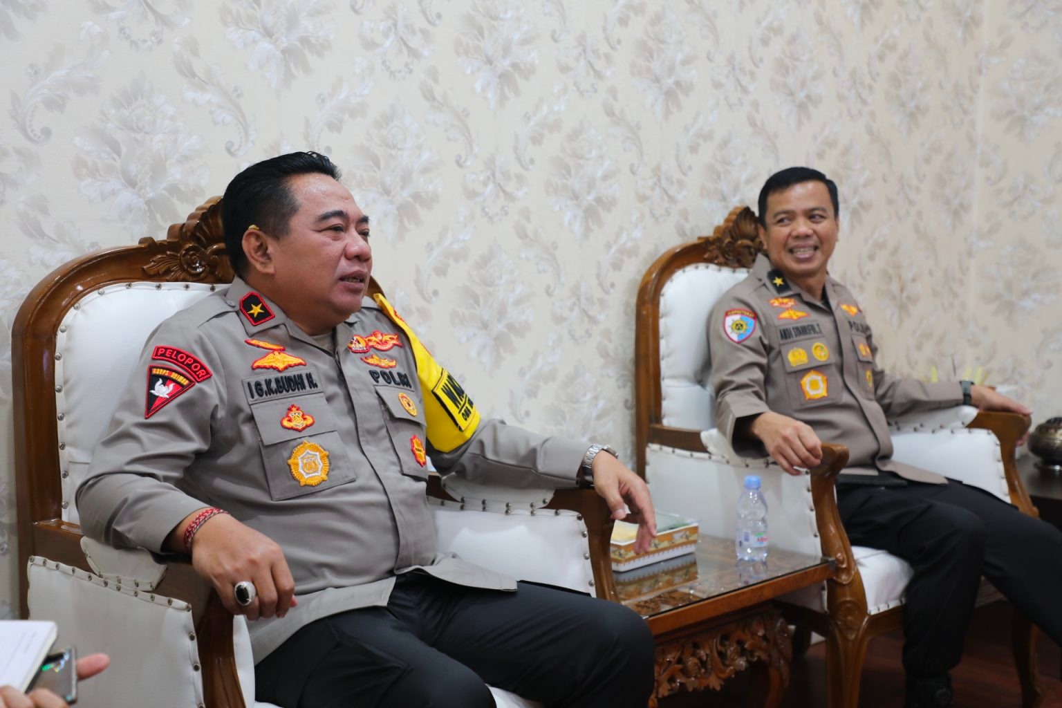 Tim Wasops Itwasum berdiskusi di Polda Bali, Tribrata News, 1 Maret 2024